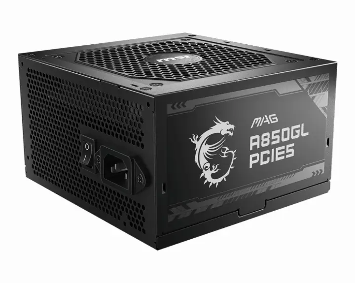 MSI ATX 850W - 80+ GOLD FM - MAG A850GL PCIE5 