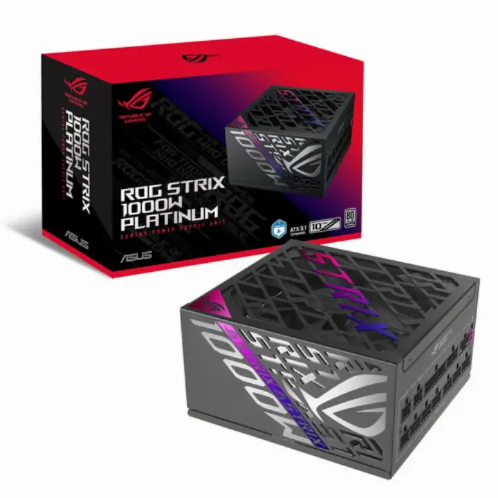 ASUS ATX1000W-80+ PLATINUM-ROG STRIX 1000P GAMING NOIR 