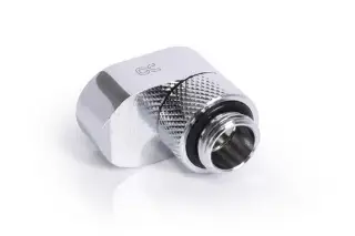 ALPHACOOL FITTING ANTI OFF ROTATAIF - G1/4 TO G1/4 IT CHROME 