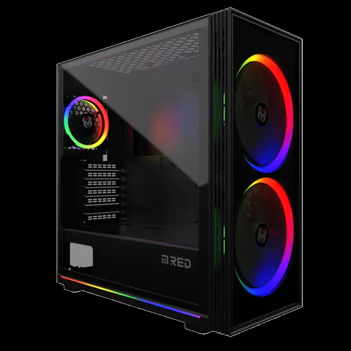 M.RED STORM DESTROYER MAX-AIR TG CRYSTAL GAMING ED. ARGB 