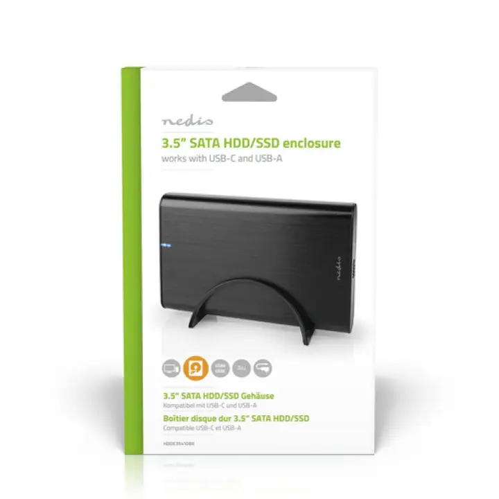 NEDIS USB 3.1 POUR HDD 3.5 SATA ET SDD 