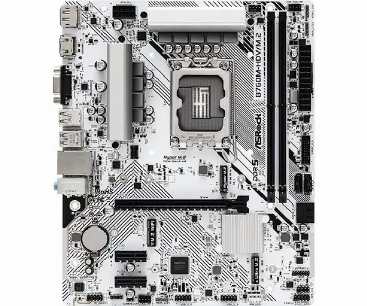 ASROCK B760M-HDV/M.2 - B760/LGA1700/DDR5/MATX 