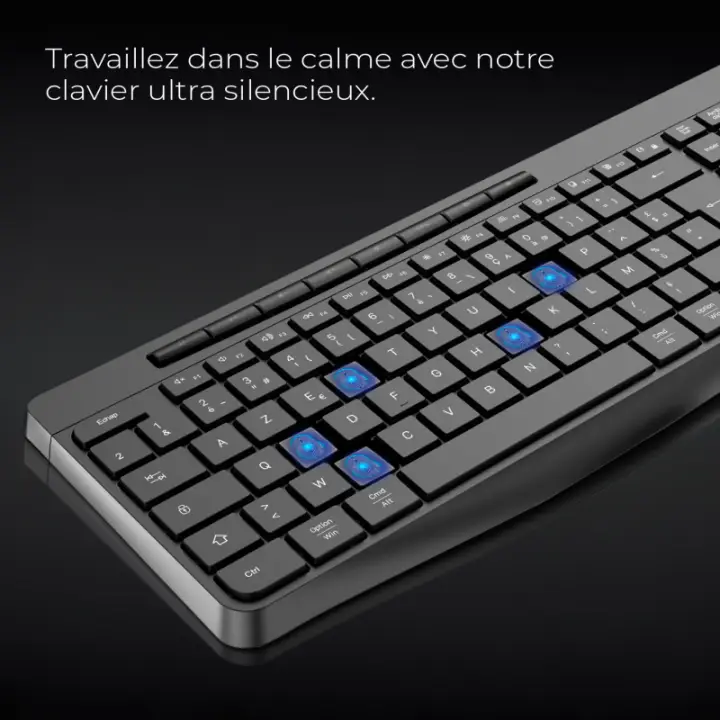 ADVANCE R TYPE NOIR SANS FIL/RGB/BATTERIE/IPX4/WIN ET MAC 
