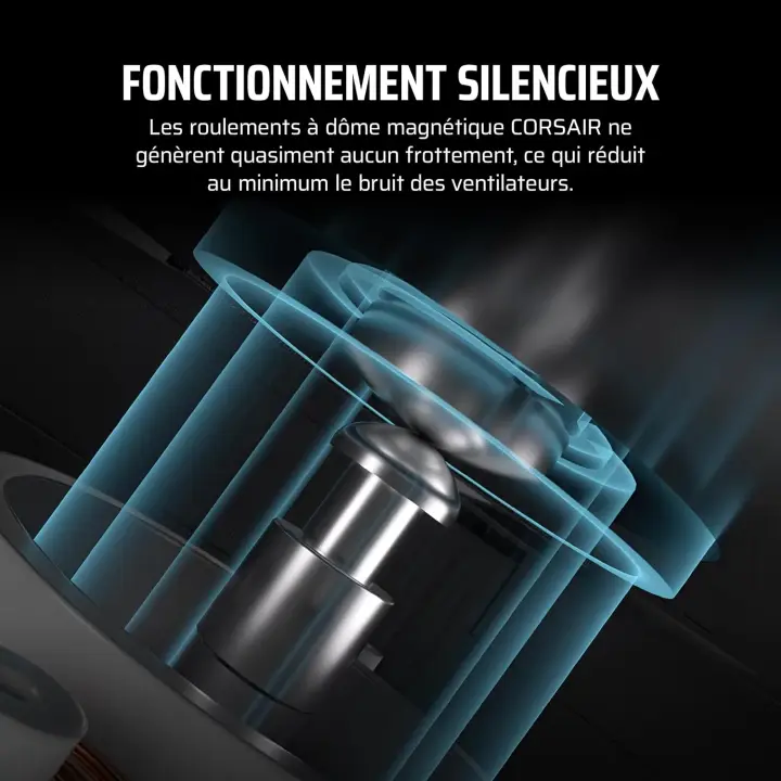 CORSAIR LX140-R RGB PWM - NOIR 