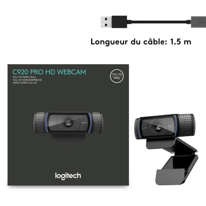 LOGITECH HD PRO WEBCAM C920 RE