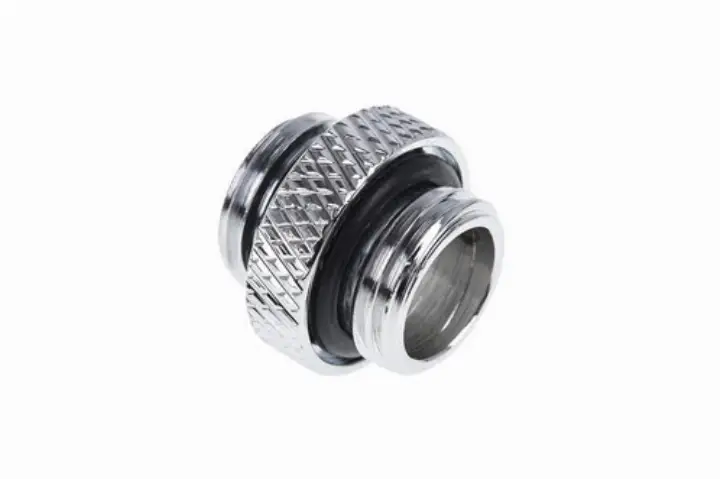 ALPHACOOL FITTING RACCORD MALE/MALE - G1/4 CHROME 