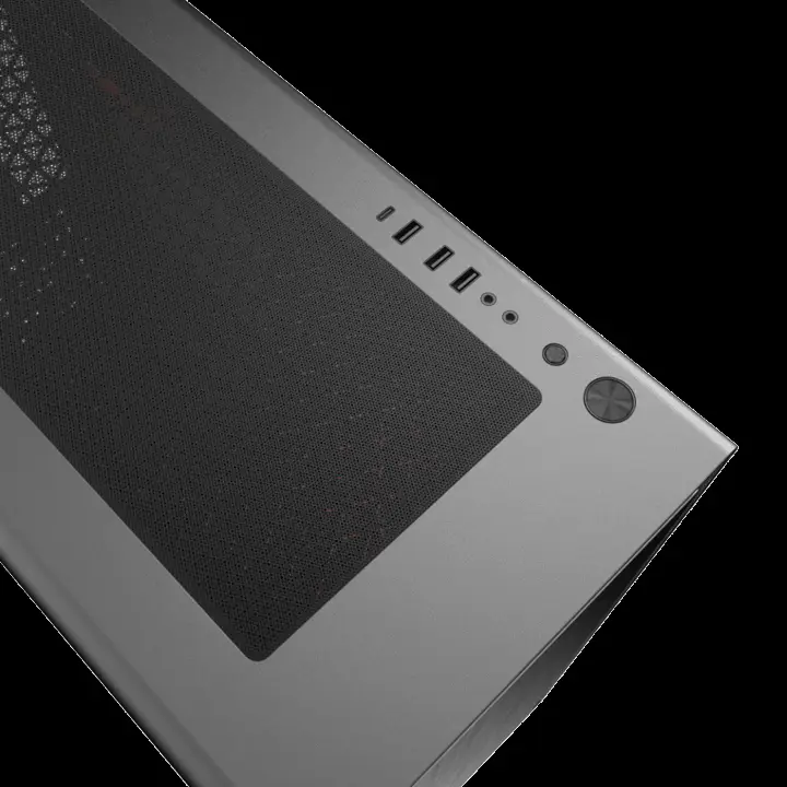 M.RED IRON GLASS - MT/SANS ALIM/E-ATX 