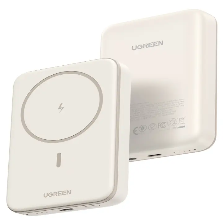 UGREEN BATTERIE EXTERNE SS FIL/10000MAH/USB-C/20W/BEIGE 