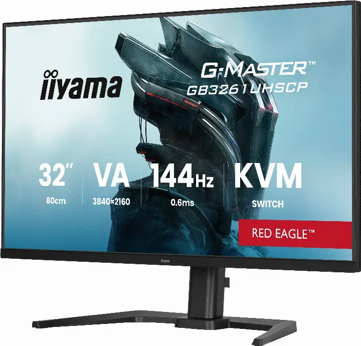 IIYAMA 32 4K/144HZ/VA/0.6MS/USB-C/KVM/FREESYNC PREMIUM 