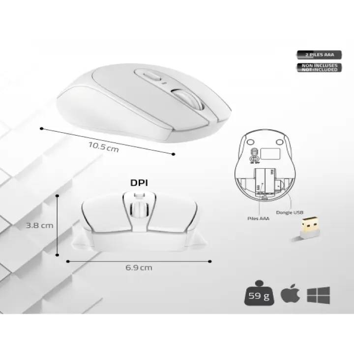 ADVANCE FEEL WIRELESS BLANCHE 