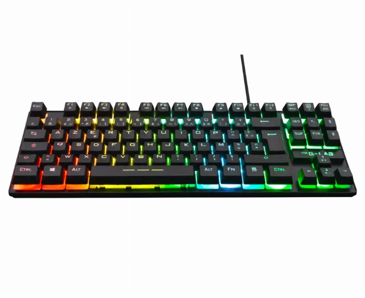 THE G-LAB KEYZ CAESIUM - FILAIRE USB RGB 