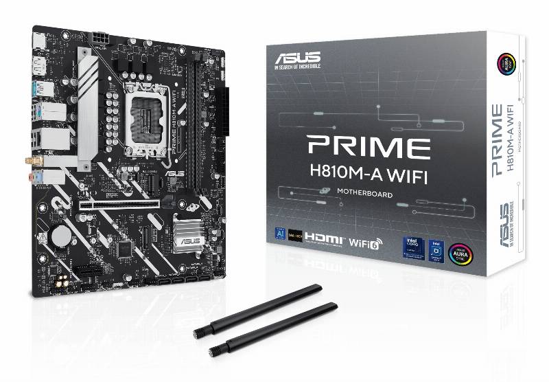 ASUS PRIME H810M-A WIFI - H810/LGA1851/DDR5/MATX 