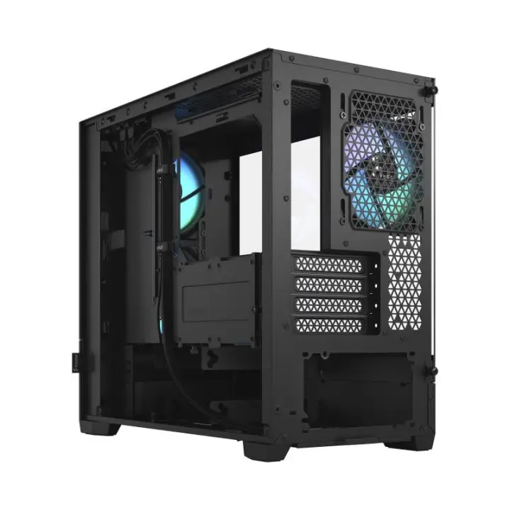 FRACTAL DESIGN POP MINI AIR TG RGB BLACK - MT/SANS ALIM/ATX 