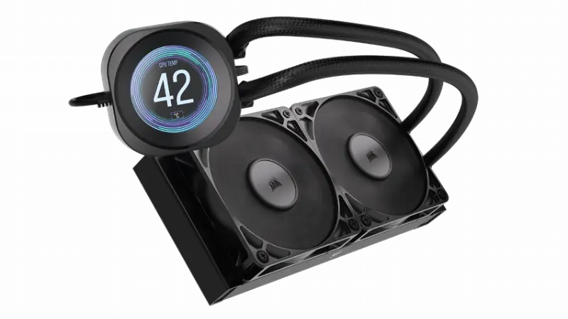 CORSAIR NAUTILUS 240 RS LCD - 240MM - NOIR 