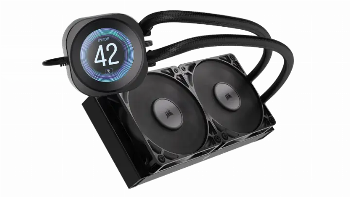 CORSAIR NAUTILUS 240 RS LCD - 240MM - NOIR 