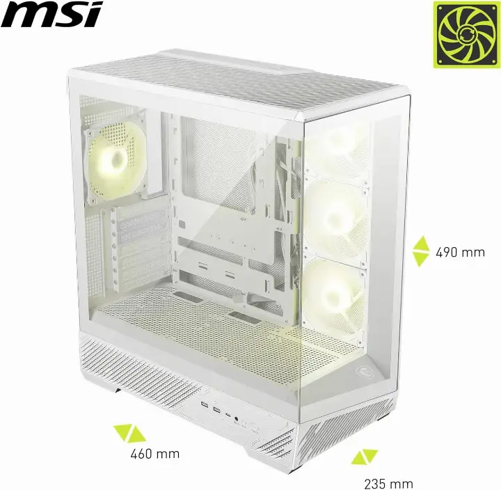 MSI MAG PANO 130R PZ BLANC - MT/SANS ALIM/ATX 