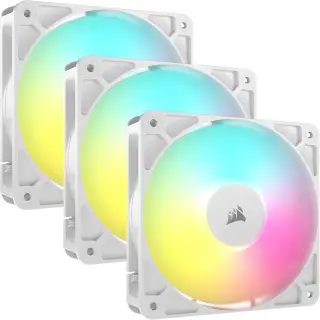 CORSAIR RS120 ARGB TRIPLE PACK - BLANC 