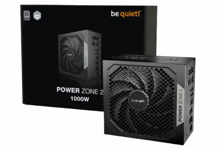 BE QUIET! ATX 1000W - 80+ PLATINUM - POWER ZONE 2 NOIR 
