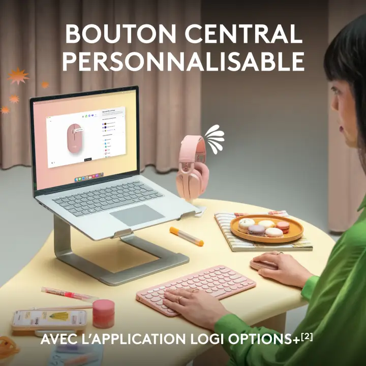 LOGITECH PEBBLE M350S WHITE 