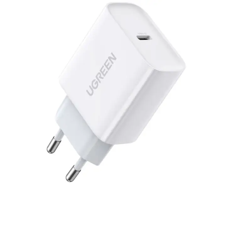 UGREEN CHARGEUR SECTEUR USB-C/1 PORT/20W/BLANC 