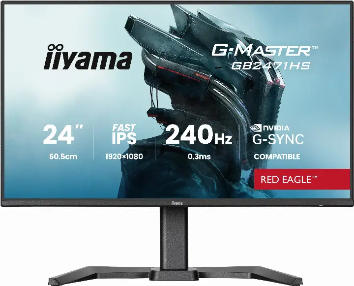 IIYAMA GB2471HS-B1 23.8FHD 240HZ/FAST IPS/0.3MS/G-SYNC 