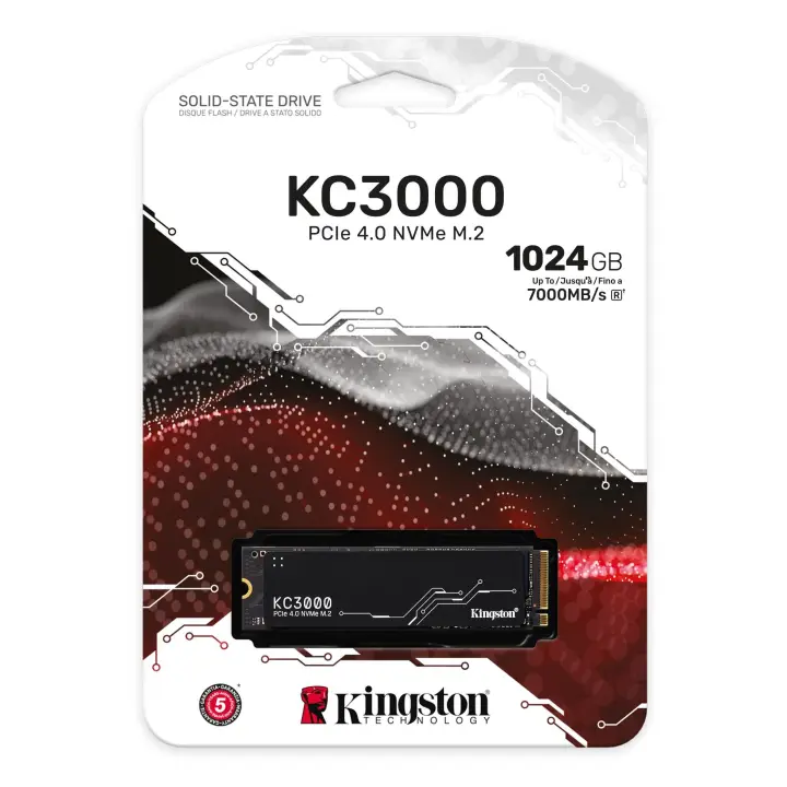 KINGSTON 1TO M.2 NVME GEN4 - KC3000 