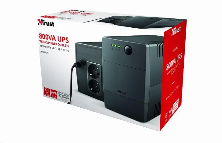 TRUST PAXXON 800 VA UPS 2 ELECTRICAL 