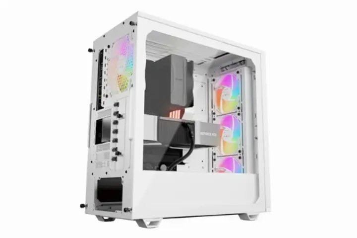 BE QUIET! PURE BASE 501 LX BLANC - MT/SANS ALIM/ATX 