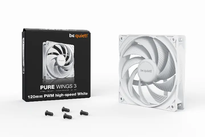 BE QUIET! PURE WINGS 3 120MM PWM HIGH-SPEED BLANC 