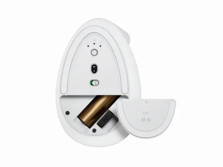 LOGITECH LIFT ERGONOMIQUE SILENCIEUSE - BLANC 