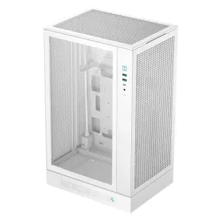 DEEPCOOL CH270 DIGITAL BLANC - MT/SANS ALIM/MICRO-ATX 