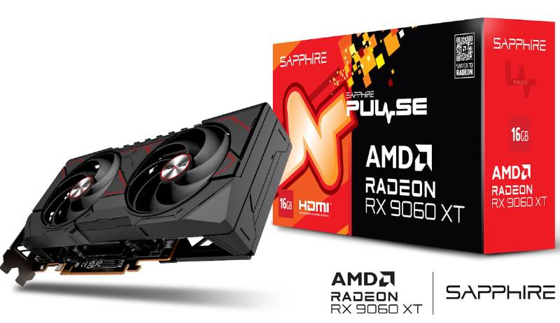 SAPPHIRE PULSE RADEON RX 9060 XT GAMING OC 16GB 