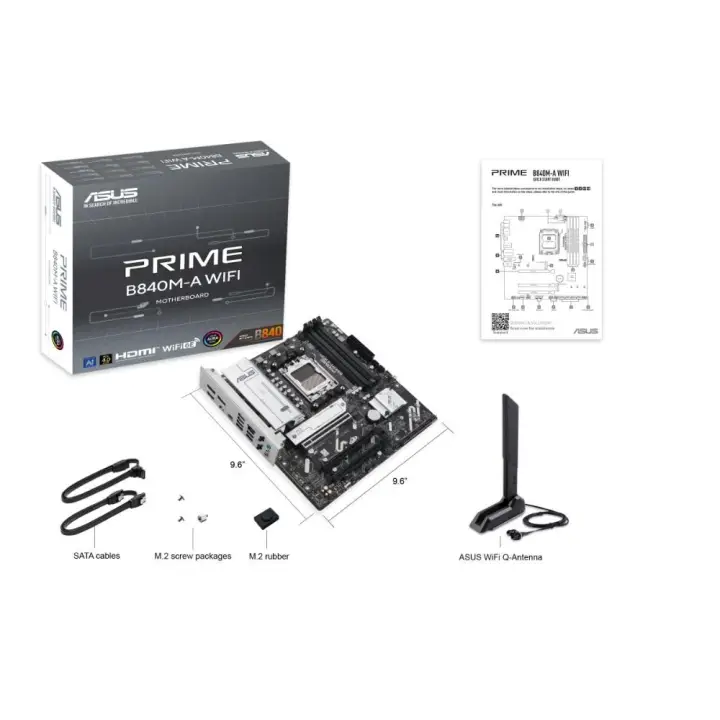 ASUS PRIME B840M-A WIFI - B840/AM5/DDR5/MATX 