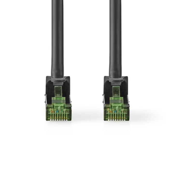 NEDIS CABLE RJ45 CAT7 S/FTP - MALE/MALE - 1M - NOIR 