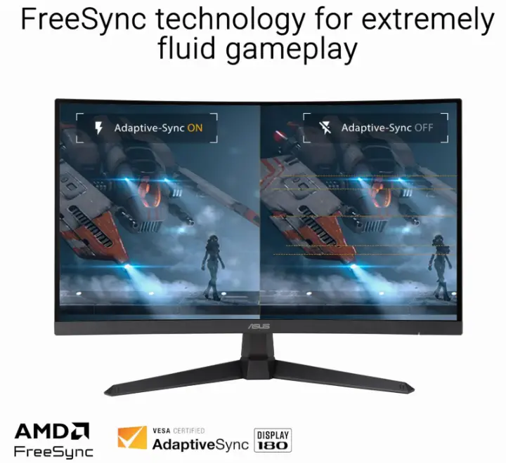 ASUS TUF 27 CURVE QHD/180HZ/1MS/FAST-VA/HDR/FREESYNC 