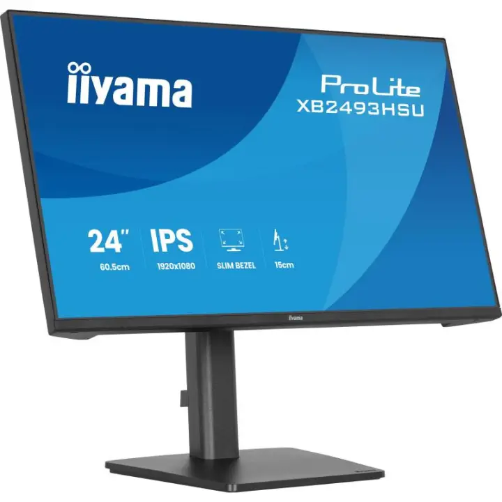 IIYAMA XB2493HSU-B1 23.8 FHD/120HZ/IPS/PIED REGL/PIVOT 