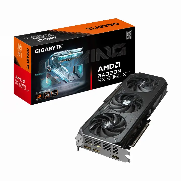 GIGABYTE RADEON RX 9060 XT GAMING OC 8G 