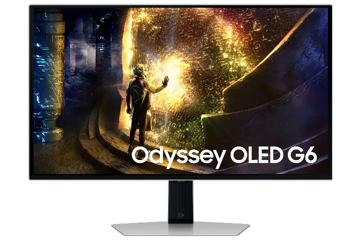SAMSUNG ODYSSEY G6 27 OLED QHD/240HZ/0.03MS/PIVOT/FSPPRO 