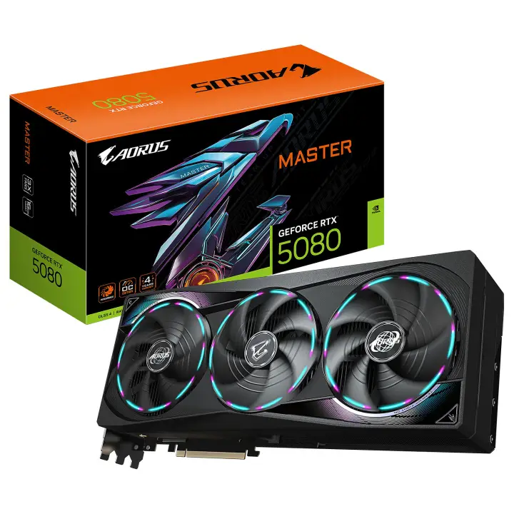 GIGABYTE AORUS GEFORCE RTX 5080 MASTER 16G 