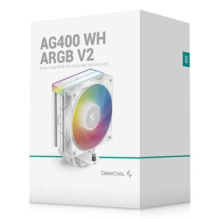 DEEPCOOL AG400 WH ARGB V2/BLANC 