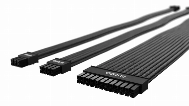 M.RED KIT EXT. 7 CABLES TRESSES ULTIMATE - NOIR 