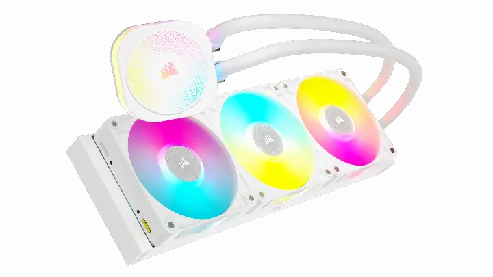 CORSAIR ICUE LINK TITAN - 360 RX RGB AIO/360MM - BLANC 