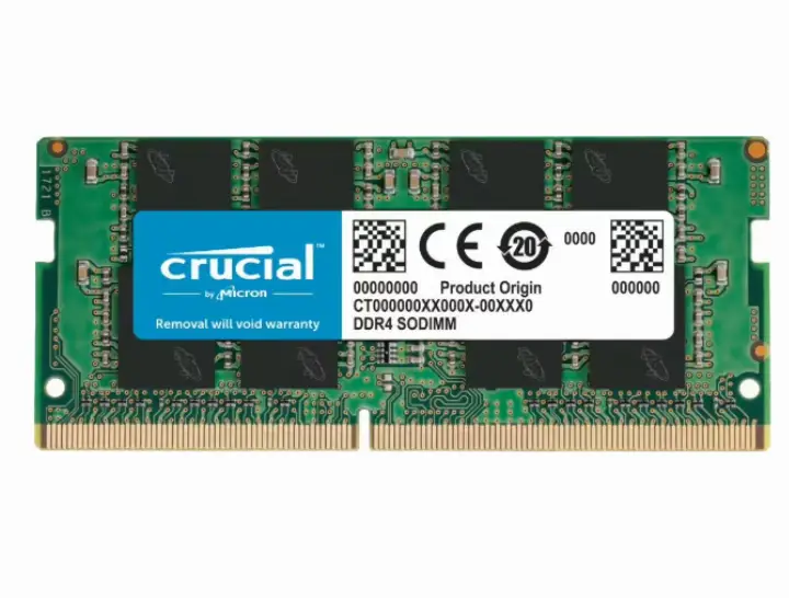 CRUCIAL SO-DIMM 8GO DDR4 3200 CT8G4SFRA32AT TRAY 