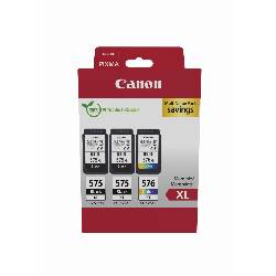 CANON PACK DE 3 CARTOUCHES - PG-575XLX2/CL-576XL 