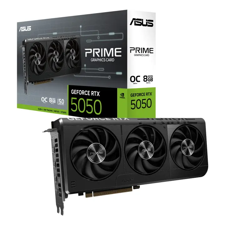 ASUS PRIME GEFORCE RTX 5050 8GB GDDR6 OC EDITION 