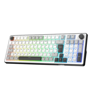 THE G-LAB KEYZ ELITE 400 RGB TRIPLE MODE - BLANC/GRIS 