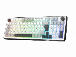 THE G-LAB KEYZ ELITE 400 RGB TRIPLE MODE - BLANC/GRIS 