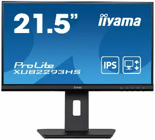 IIYAMA XUB2293HS-B3 21.5 FHD/75HZ/IPS/PIVOT/DP/HDMI/HP 