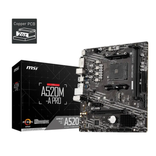 MSI A520M-A PRO - A520/AM4/MATX 