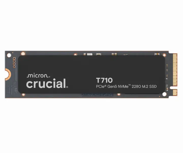 CRUCIAL 1TO NVME GEN5 M.2 - CRUCIAL T710 